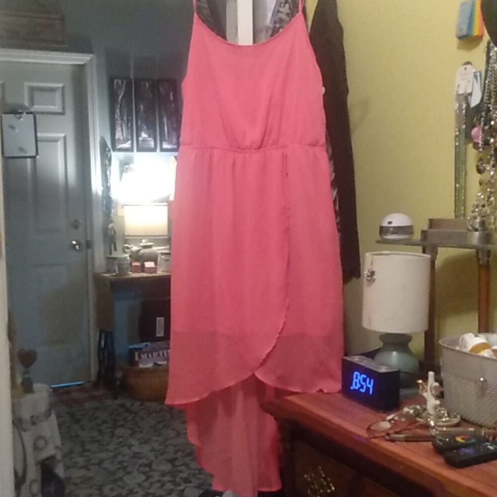 Pink dress lightweight